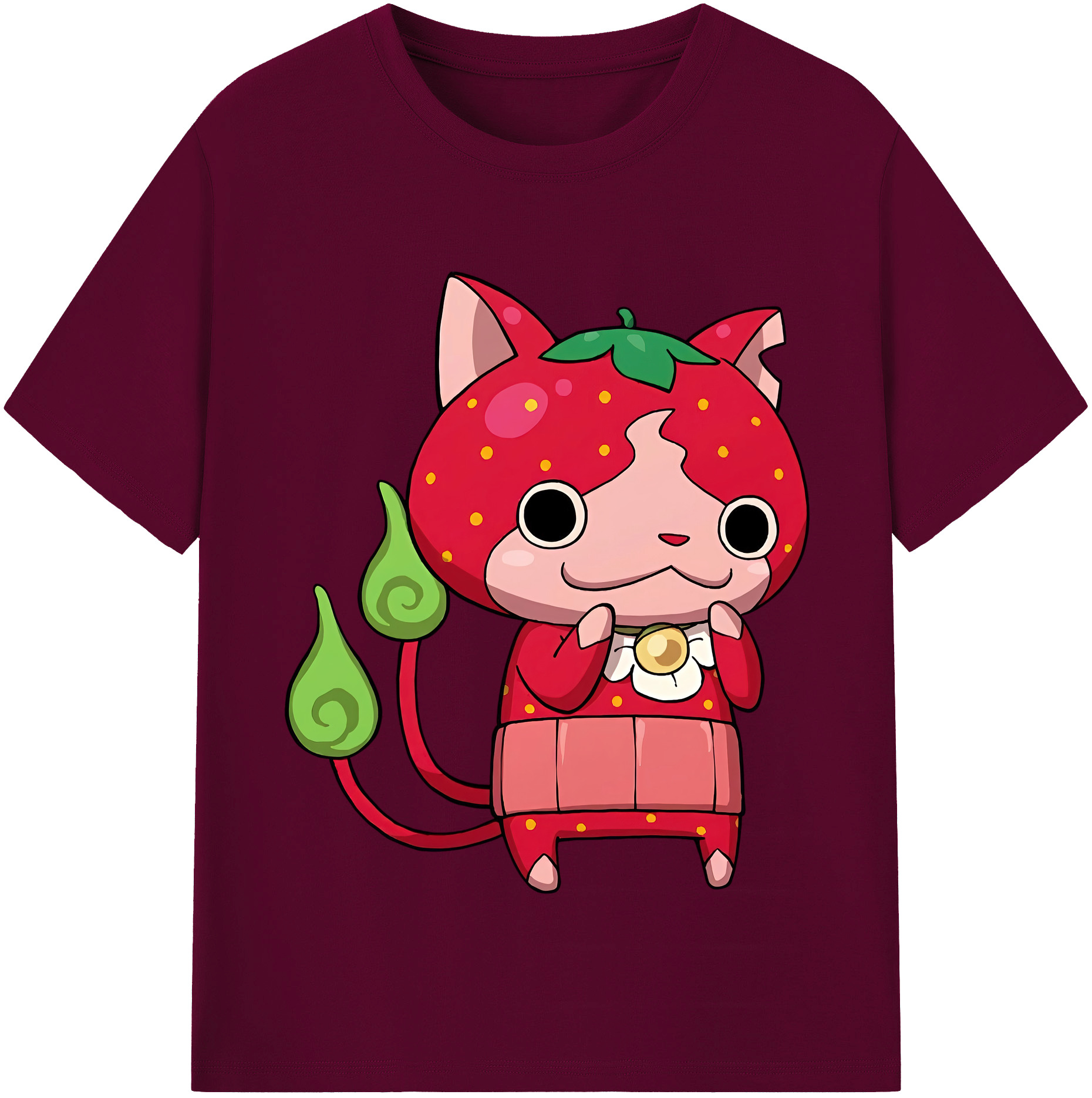 （画像用） 妖怪ウォッチ Yo-kai Watch レディースカジュアルプリントTシャツ（綿100％）